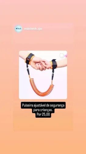 Pulseira de segurança ajustável 