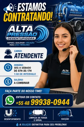 Vaga Atendente 