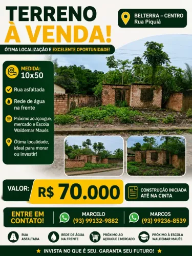 Terreno 10x50