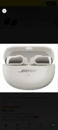 Fone bluetooth bose