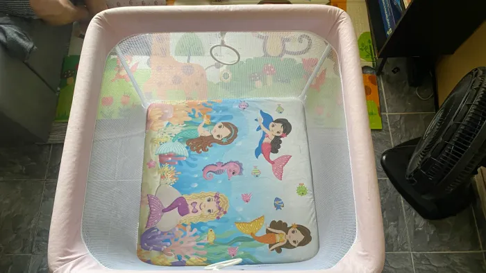 Vendo cercadinho rosa até 20kg