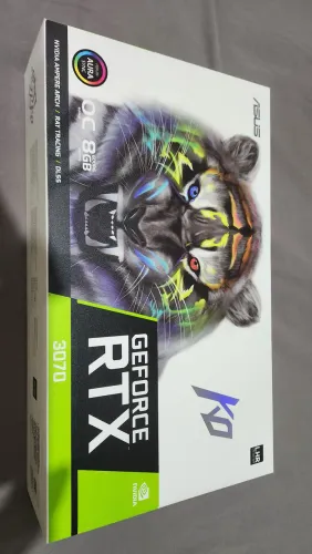 Placa de vídeo RTX 3070 Asus 8GB