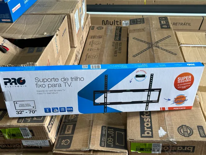 Suporte de Tv Ultra resistente padrão Trilho para Tv de 32 - 70 Polegadas