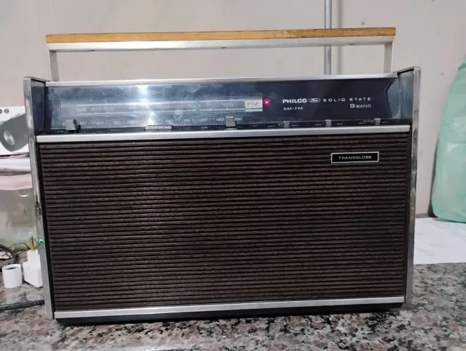Rádio Philco Transglobe B481 9 faixas