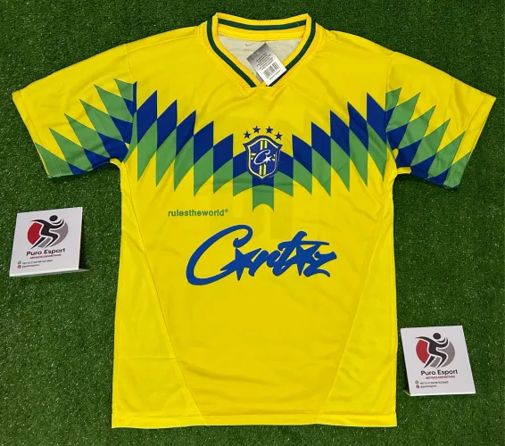 Camisa do Brasil amarela Cortez