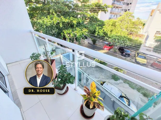 Apartamento Novo com Varanda e Sol da Manhã na Abolição! M41F