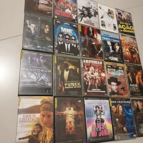 20 DVDs para amante de mídia física
