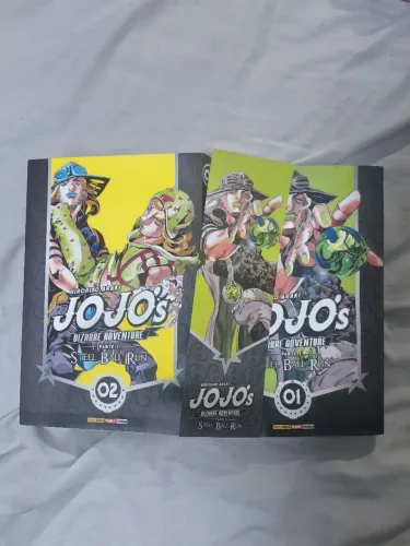 Manga de jojo pt7 usado apenas 1 vez