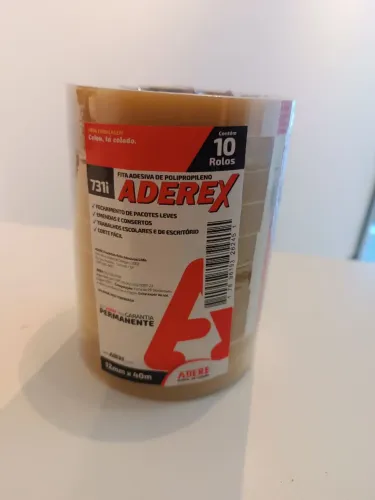 Fita Adesiva com 10 rolos 12x40 Adere