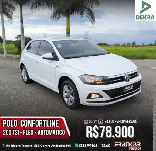 Volkswagen Polo Highline 170 TSI 1.0 Flex 12V Aut. 2021