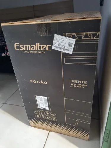 Fogão esmaltec 4 bocas novo na caixa.