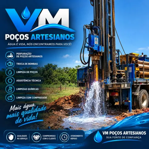 Poços artesianos