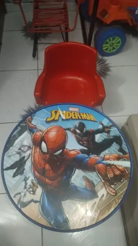Mesa de atividades homem aranha