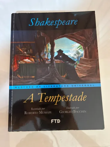 Livro: A tempestade, de Shakespeare