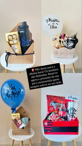 Presentes dia dos pais