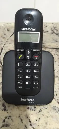 Telefone Fixo Intelbras TS 3110 - Preto