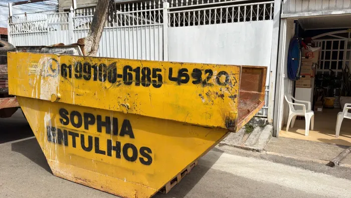 Aluguel de caçamba de entulho