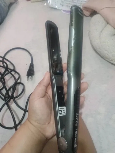 Prancha nano Titanium profissional Lizzie extreme até 480 graus 