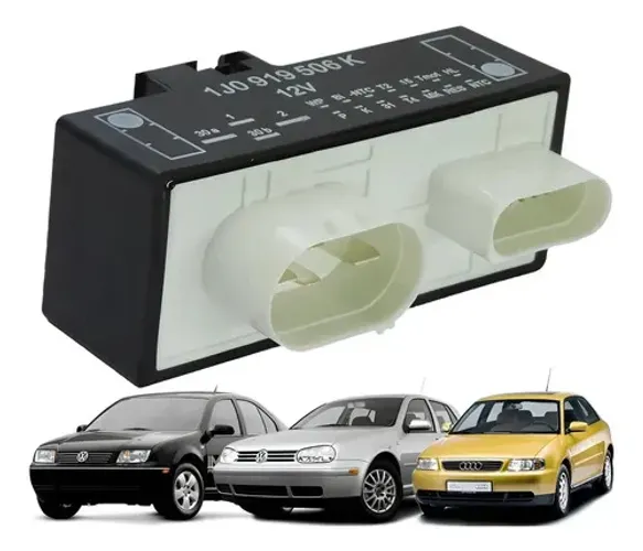 Módulo Relé Ventoinha Audi A3 Vw Bora Golf 1j0919506k