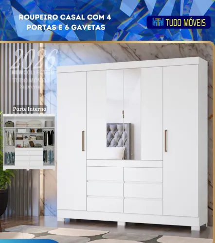 ROUPEIRO CASAL/LOJA TUDO MÓVEIS