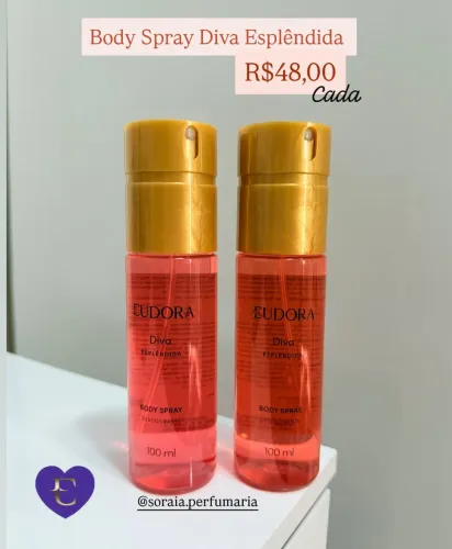 Body Spray Diva Esplendida