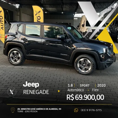 Jeep Renegade 1.8 4X2 Flex 16V Aut. 2020