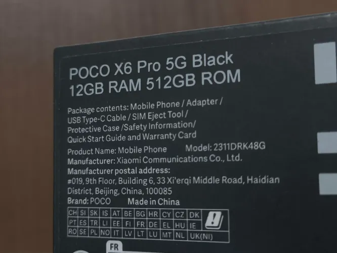 POCO X6 Pro 5G 512/12 - VENDA PRA HOJE