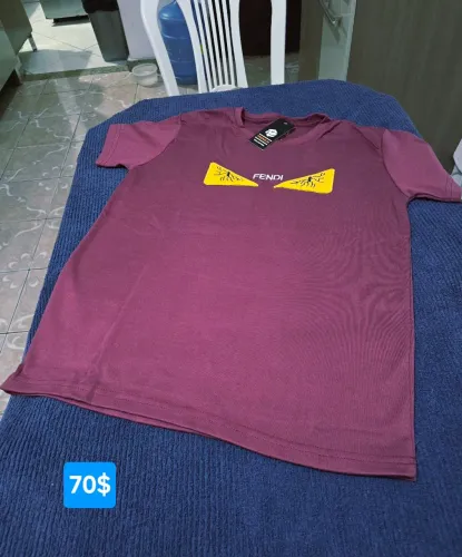 Camisa Grife peruana elastano da Fendi M
