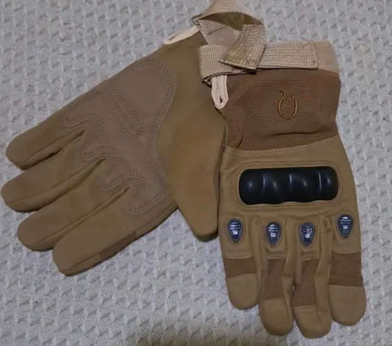 Luva de motoqueiro nova resistente 