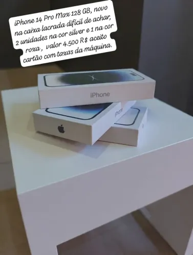 iPhone 14 Pro Max 128 GB novo