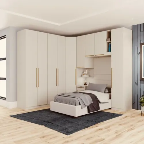 Roupeiro Modulado, perfeito para quem gosta de planejar tudo. 