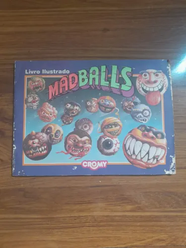 Álbum de Figurinhas Mad Balls 1989