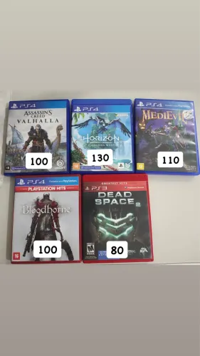 Jogos PS4/ PS3
