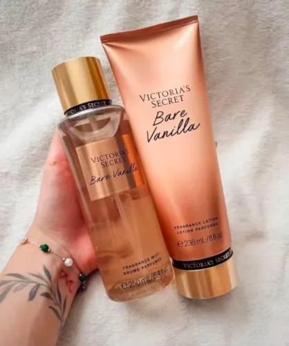 Kit perfume e body splash Vanilha