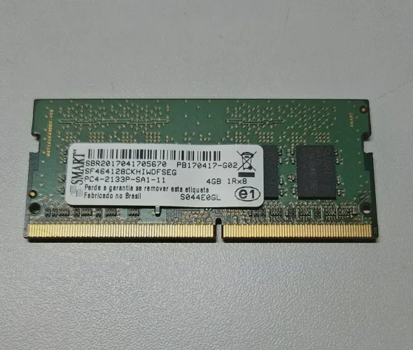 Memória RAM 4GB DDR4 Notebook