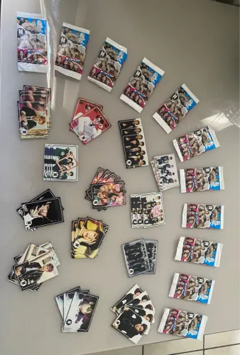Cards K-pop Blackpink, Stray Kids, BTS