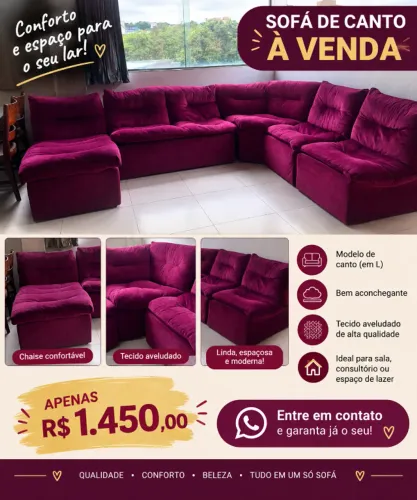 Sofá de canto