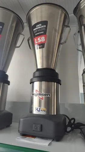 AL - LIQUIDIFICADOR PROFISSIONAL LS8 BAIXA ROTAÇÃO INOX