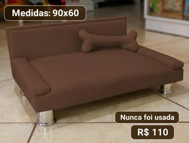 Cama pra cachorro ( retirar Pacaembu nova na caixa)