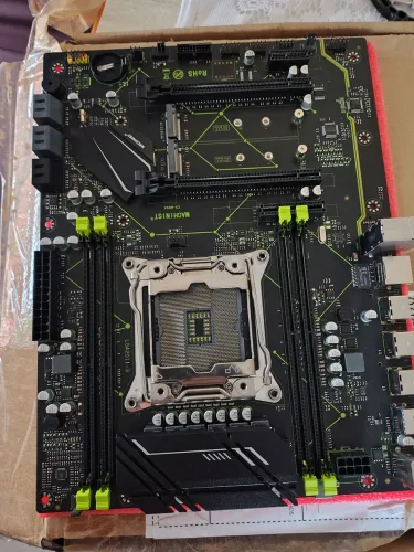 Placa mãe x99 e5 mr9a nova