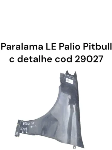 Paralama esquerdo palio pitbull com detalhe
