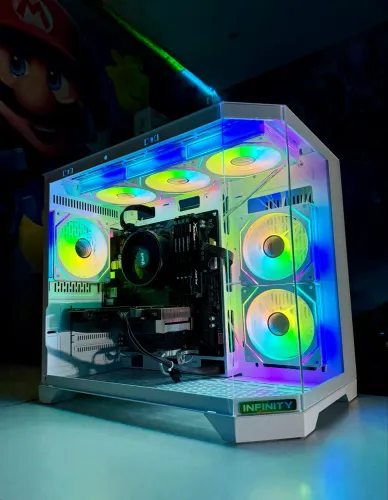 PC Gamer AMD Ryzen 5 5500, RTX 5060, 16GB - Em até 18x / Loja Física