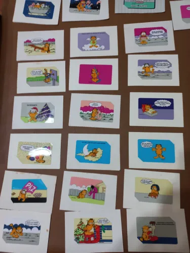 Garfield cartões
