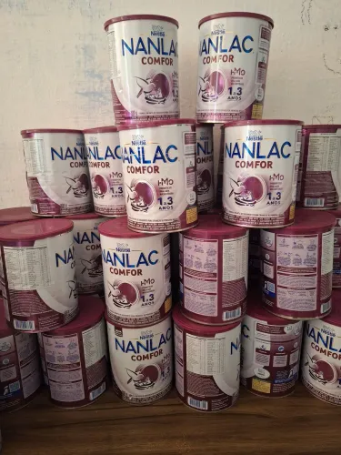 Latas de Nanlac 800g - VAZIAS