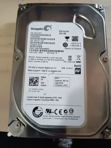 HD Seagate 250 GB
