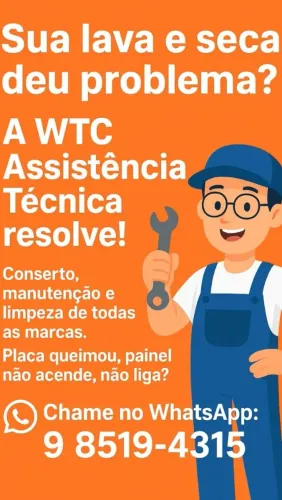 Conserto manutenção lavadora e lava e seca 