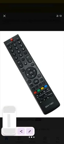 Controle remoto tv Philco ph32e32