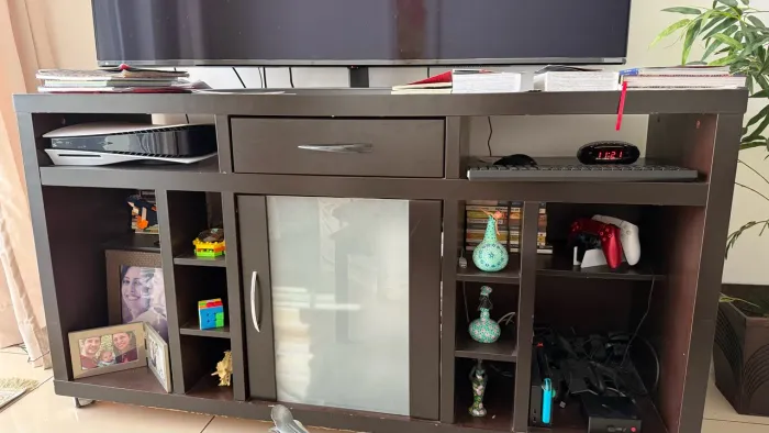 Rack mogno para sala de estar
