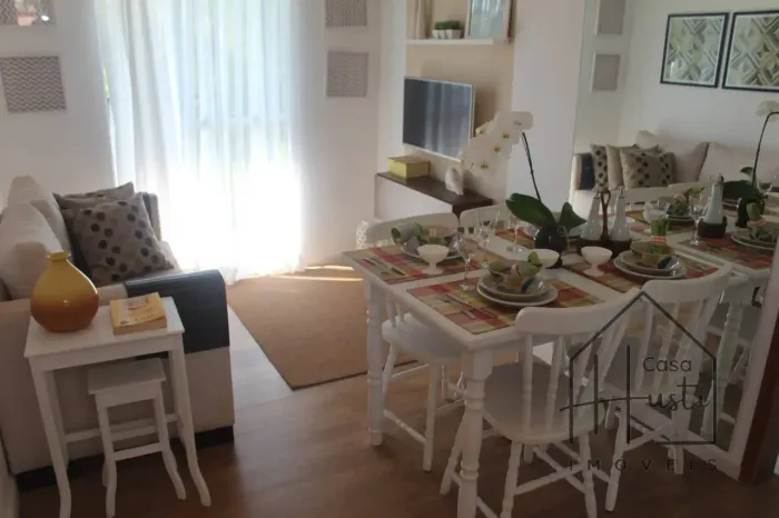 Apartamento Novo 2 Dormitórios com Sacada  49m²  HBF Bom Futuro, Itapevi | Entrada + Parce