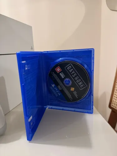 Ps4 fat branco + jogo 